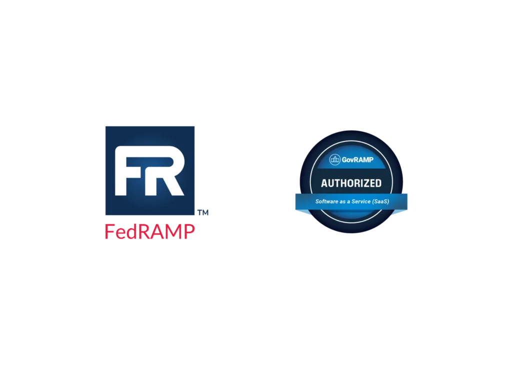 Software Security FedRamp logo, GovRamp logo