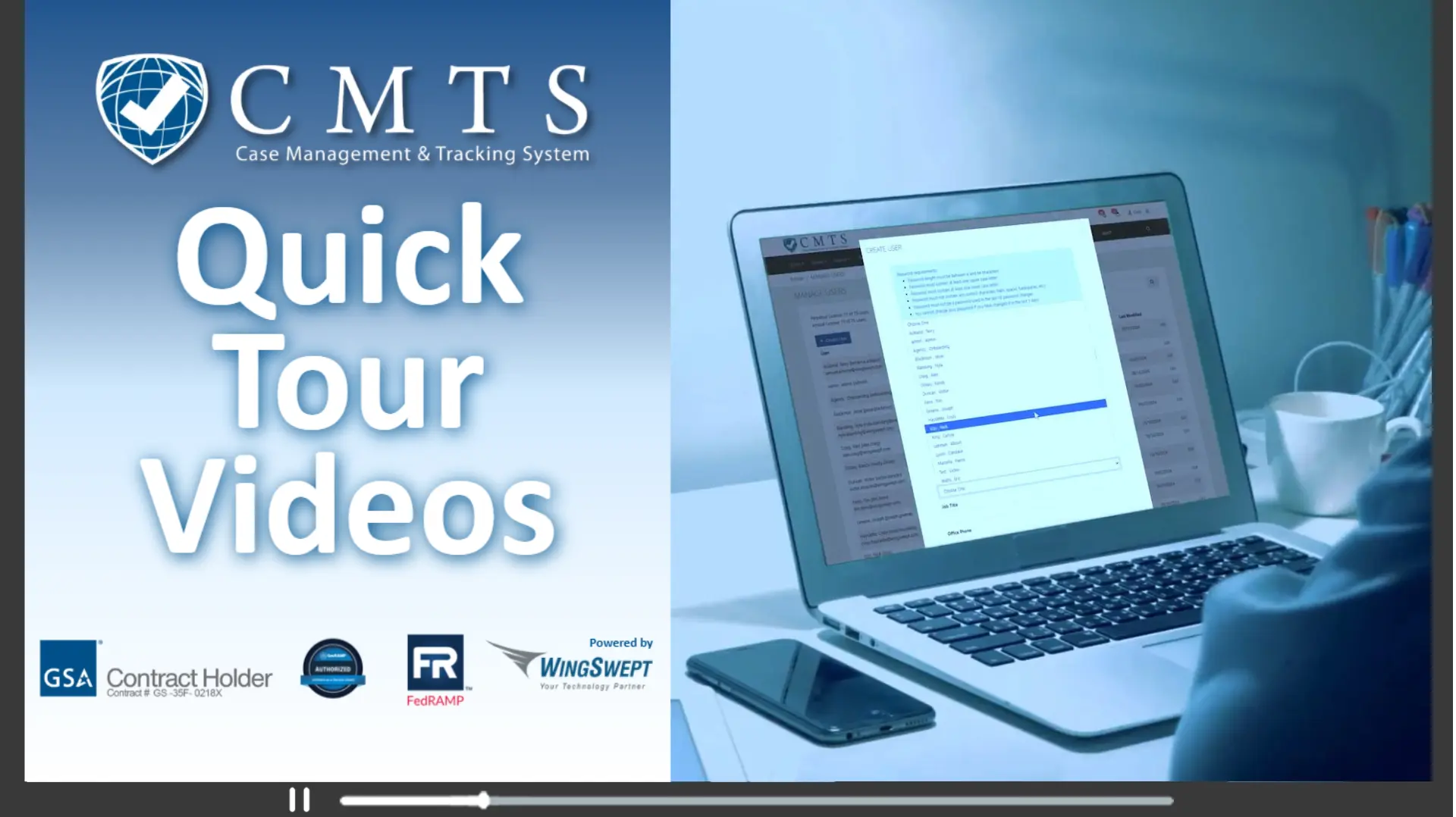Quick tour videos Quick tour videos